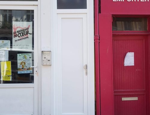 PORTE D’IMMEUBLE – BOULOGNE SUR MER – 62200
